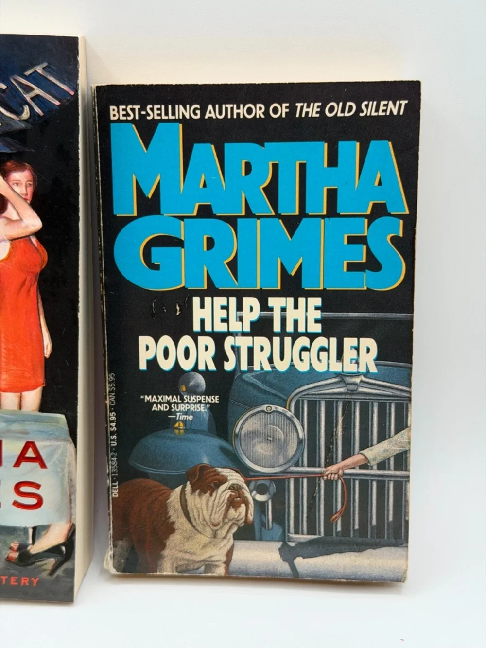 Lot of 4 Martha Grimes, Richard Jury Mystery Detective, Help The Novels (PB)